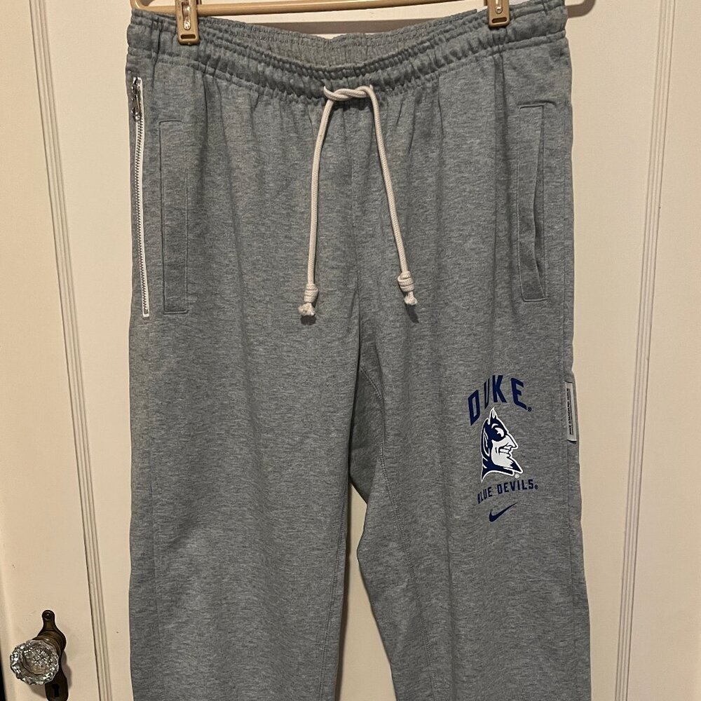 Nike Duke Dri-Fit Men's Gray Lightweight Sweatpants_Size L_NWT